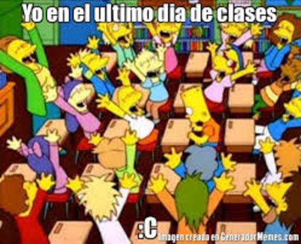 ultimo dia de clases