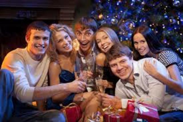 ¡navidad con amigos!