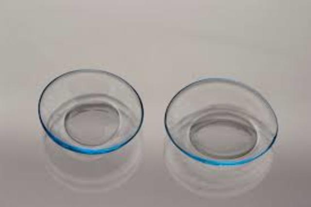 Plastic contact lens developed