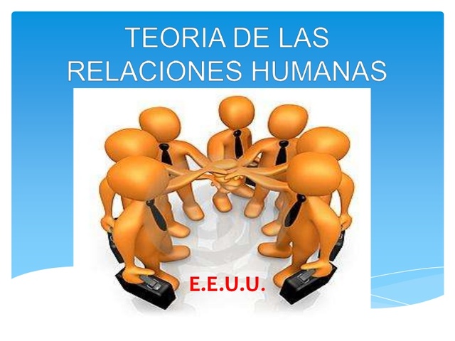 Teoría de las relaciones humanas