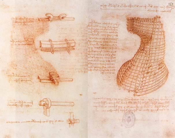 Leonardo noted the Codex Madrid ll.