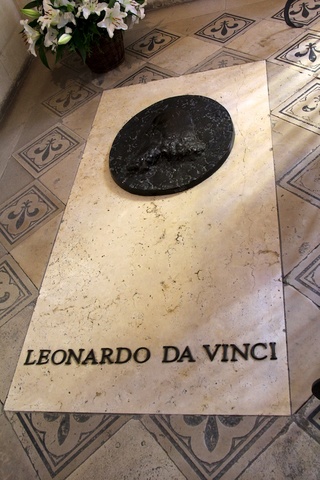 leonardo died.