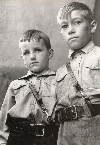 Margaret Bourke-White-Nazi Storm Troopers' training class1938