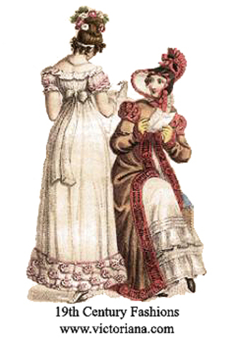 1820' Womens Fashion
