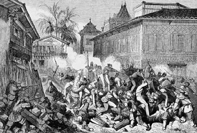 Taiping Rebellion begins, but then quicly dies out