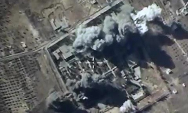 Russia intervenes with air strike campaign