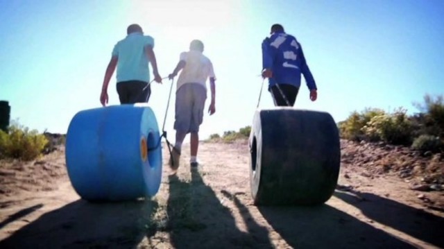 El QDRUM  es un enorme bidon para transportar  agua.