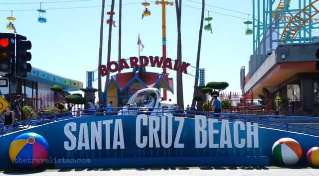went to Santa Cruz boardwalk