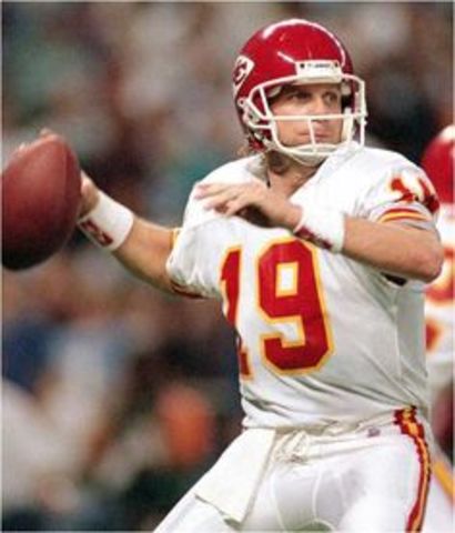 Joe was traded to the Kansas City Chiefs