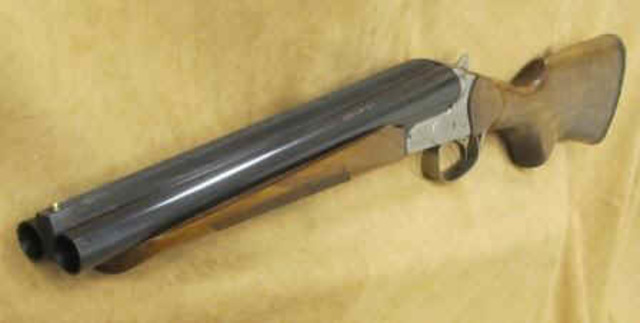 Conrad Read handed John Wilson his shotgun