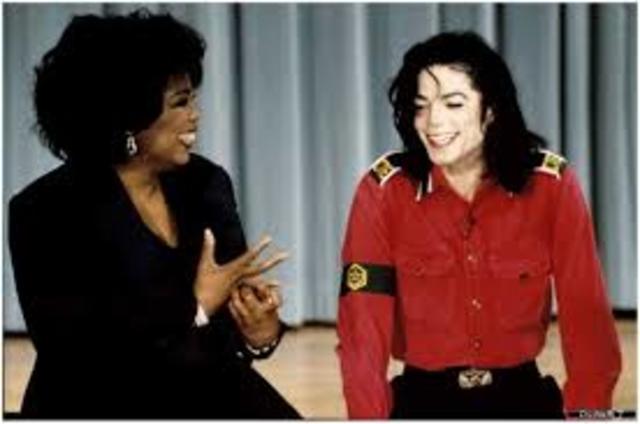 Interviewed Michael Jackson
