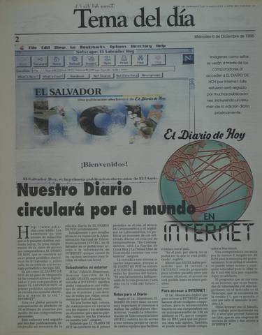 EDH, primer medio en Internet
