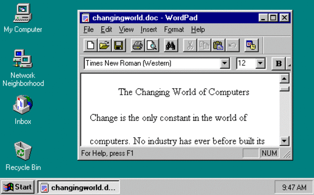 Primeras interfaces gráficas
