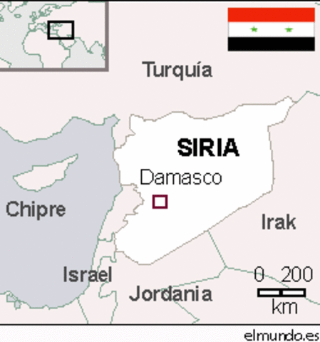 Creación del emirato dependiente de Damasco.