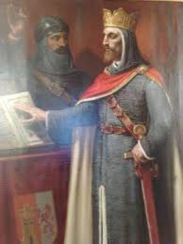 Conquita de Toledo por Alfonso VI