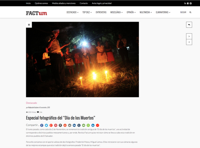 Nace "Revista Factum"