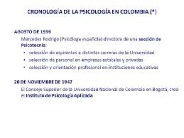 Se creó la sección de psicotecnia