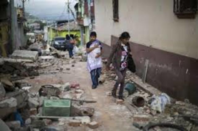 Earthquake rocks Guatemala