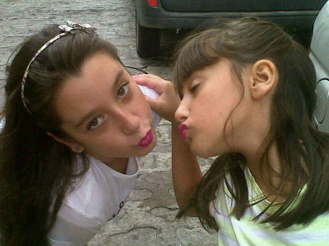 in 2010 with my cousin in Seville