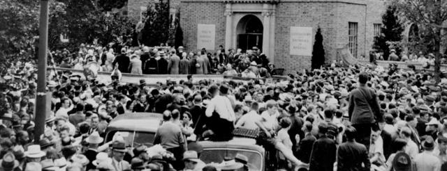 The Baseball Hall of Fame opens in Cooperstown New York