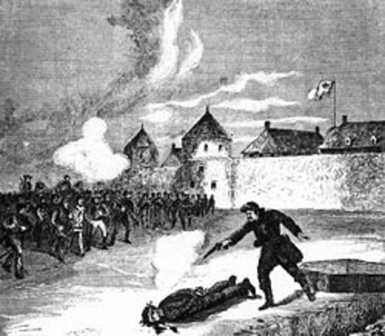 Mandat d'arrestation emis pour Louis Riel