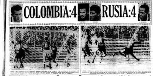 I Fase - Colombia 4:4 U.R.S.S.