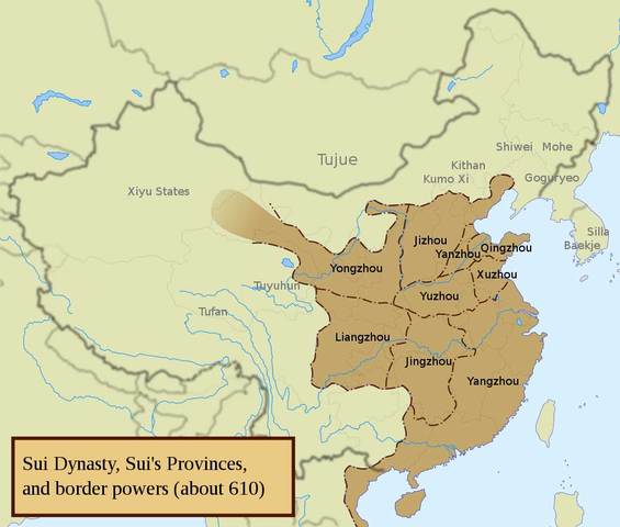 Sui Dynasty Collapsed