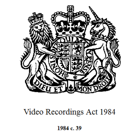 Video Recordings Act