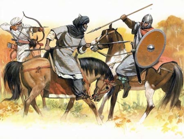 La llegada de los musulmanes a Badajoz