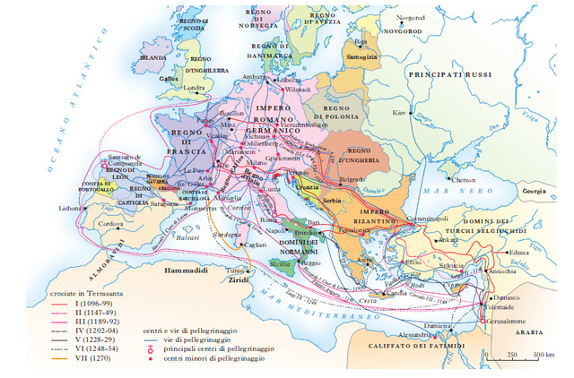 INIZIO DELLE CROCIATE