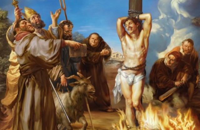 Giordano Bruno's death