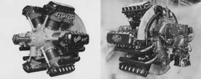 Lightweight, air cooled radial engines