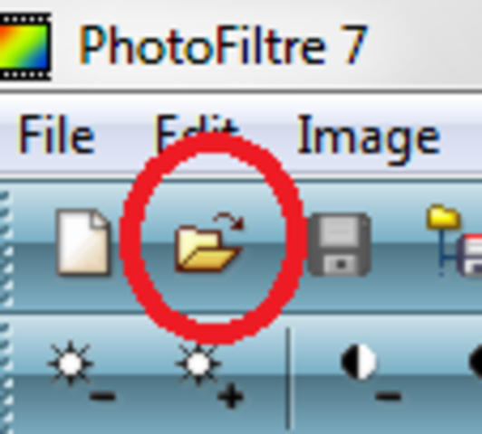 Tutorial1 :using Photofiltre