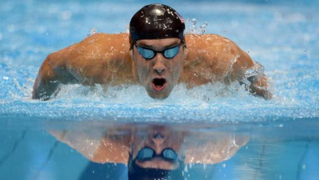 Michael Phelps appears in Olympic Games and gives a new approach to swimming
