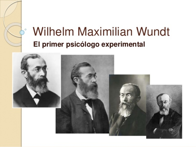 Primer laboratorio de Psicología Experimental. W. Wundt