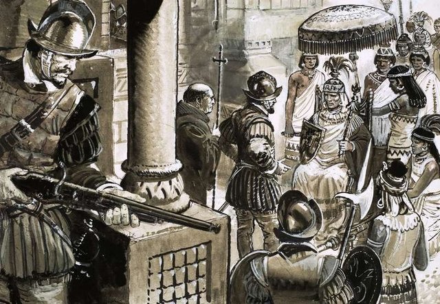 Pissarro conqueror's the Incas