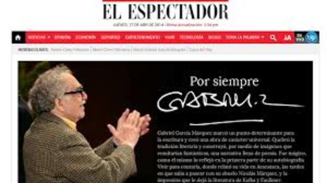 Muere Gabriel García Márquez.