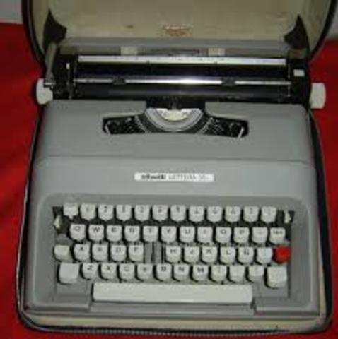 Maquina de escribir