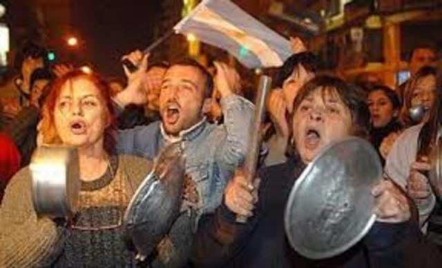 Cacerolazo Argentina