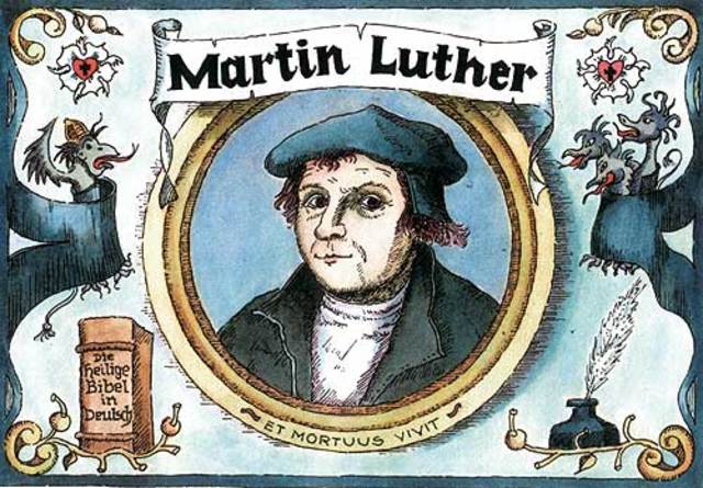 Martin Luther stirbt in Eisleben