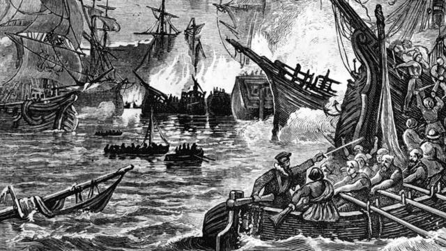 Defeat of the Spanish Aramada