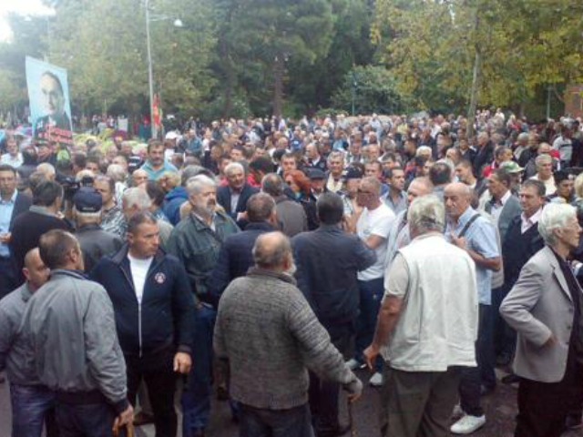 Montenegro Protesters Refuse to Disperse