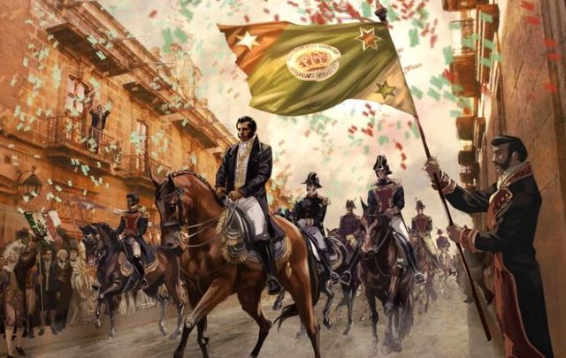 Entrada del ejercito trigarante