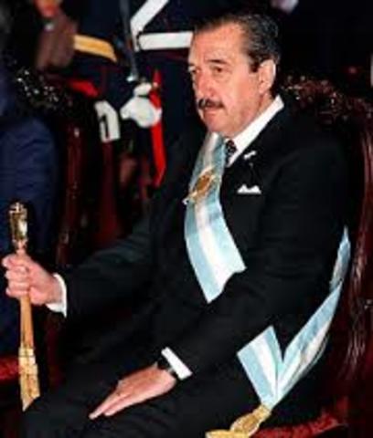 Presidente Raúl Alfonsín