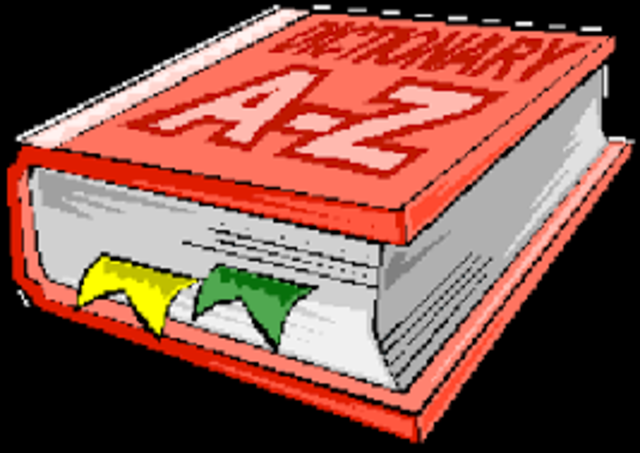 USO DEL DICCIONARIO.