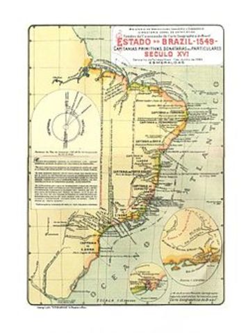 Creação do Estado do Brasil.