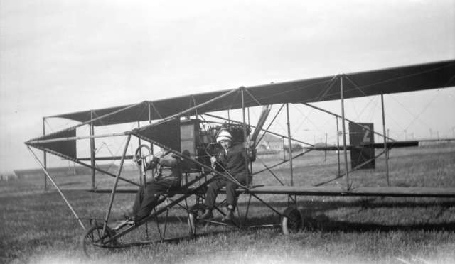 First passenger flight
