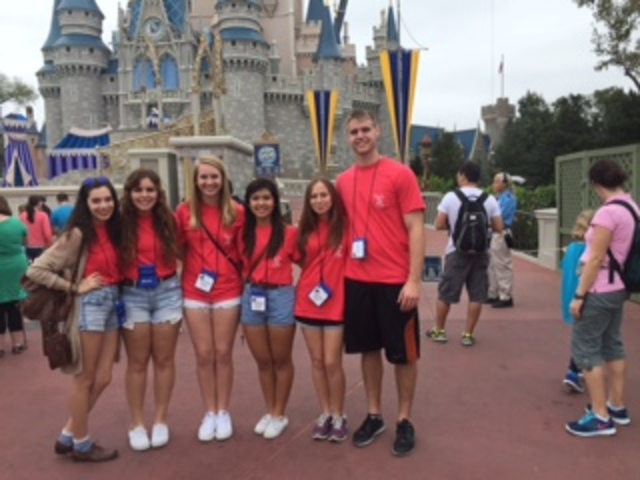 I went to Disney World with my friends