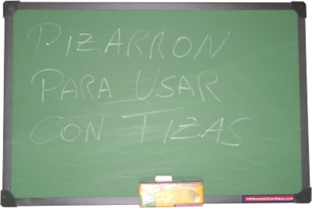 pizarra de piza