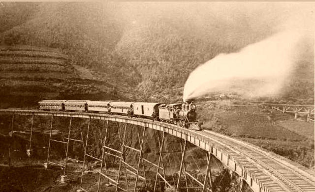 El legado ferroviario de Díaz fueron 20,000 Km de vías ferreas en todo el país